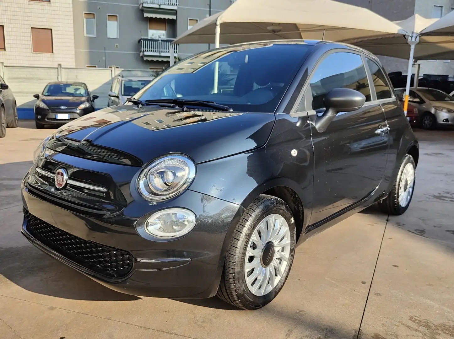 Fiat 500 1.0 Hybrid Nero - 2