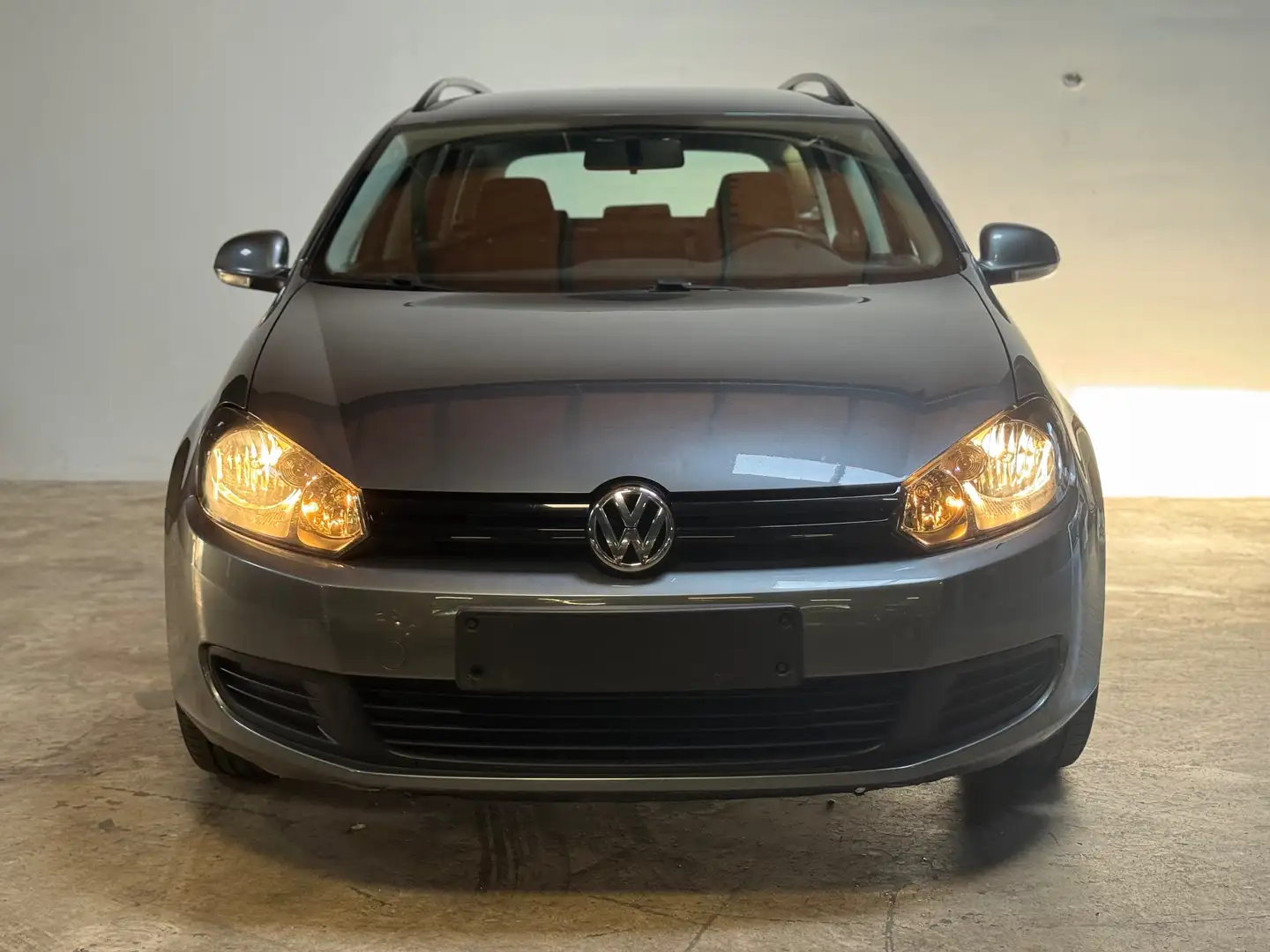 Volkswagen Golf Variant SW 1.6 CR TDi Highline DPF Gris - 2