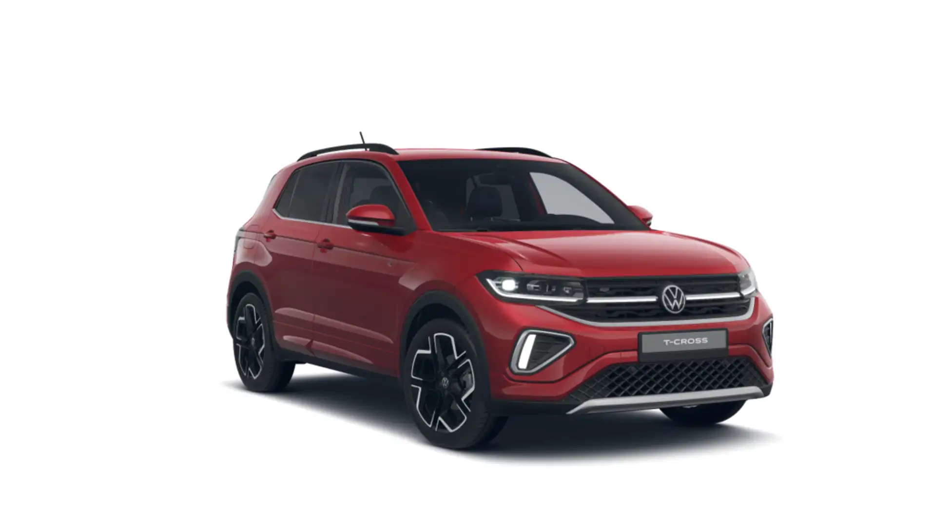 Volkswagen T-Cross 1.0 TSI R-Line 85kW Aut. Rojo - 2