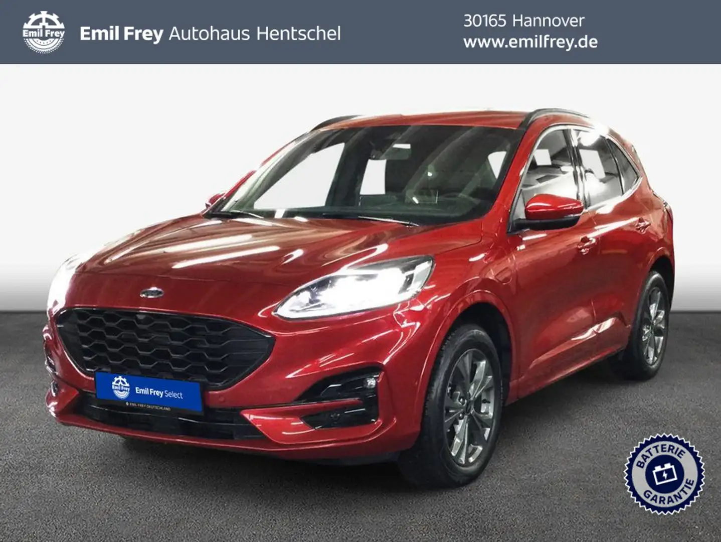 Ford Kuga 2.5 Duratec PHEV ST-LINE Rood - 1