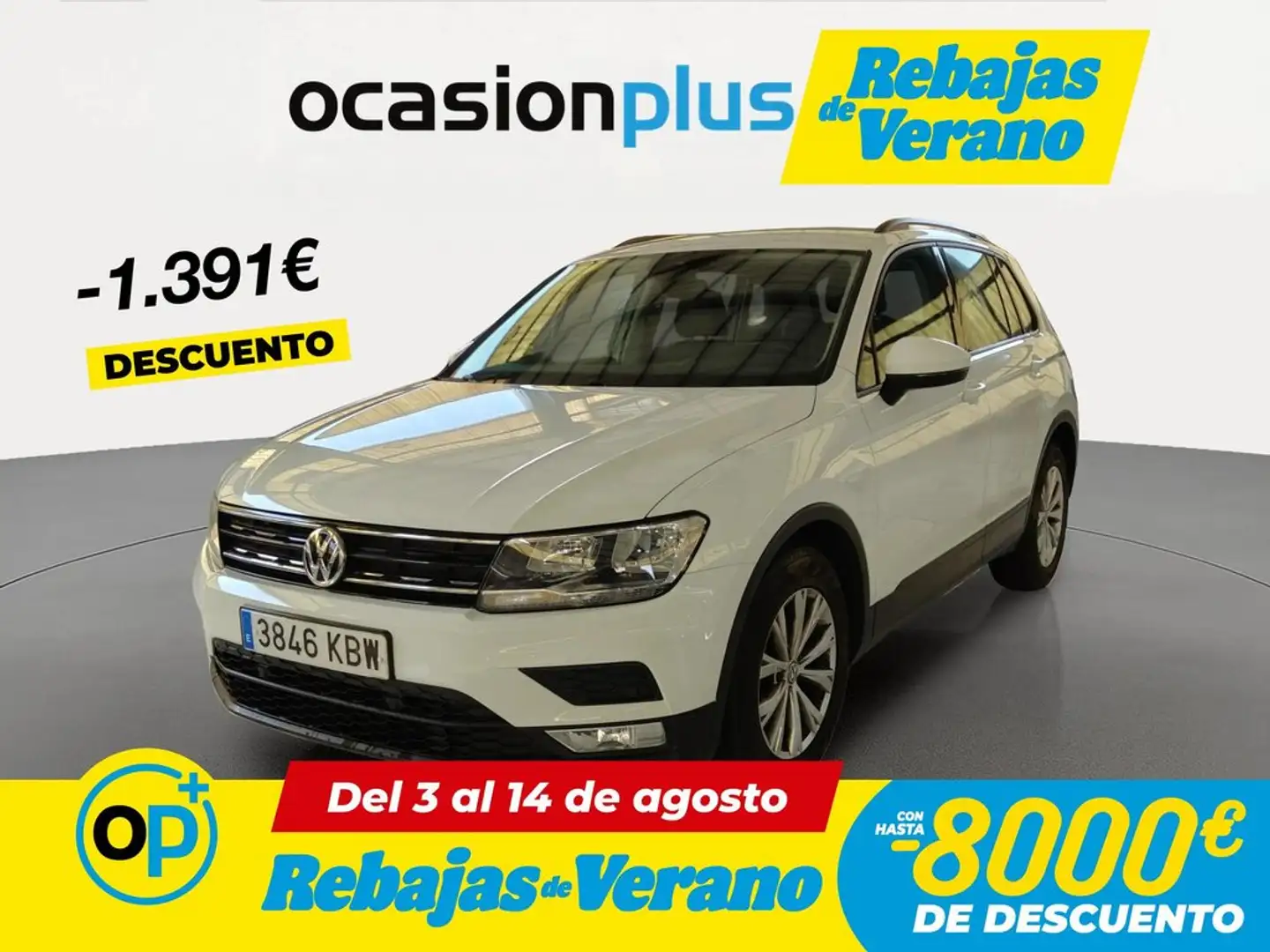 Volkswagen Tiguan 2.0TDI Edition 85kW Blanco - 1