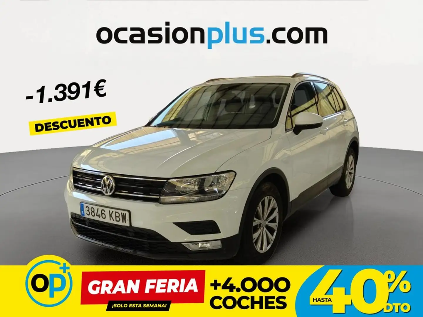 Volkswagen Tiguan 2.0TDI Edition 85kW Blanco - 1