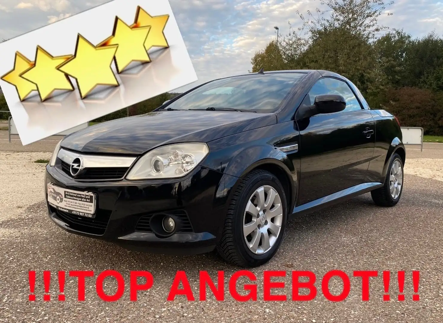 Opel Tigra Twin Top Enjoy*KLIMA**ALU*EURO-4* Black - 1