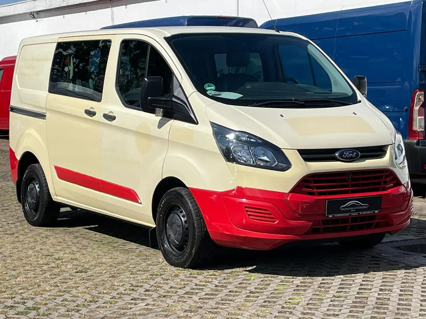 Ford Transit Custom 2.2 TDCi/MixTo 6.Sitze/1.Hand/ Gelb - 1