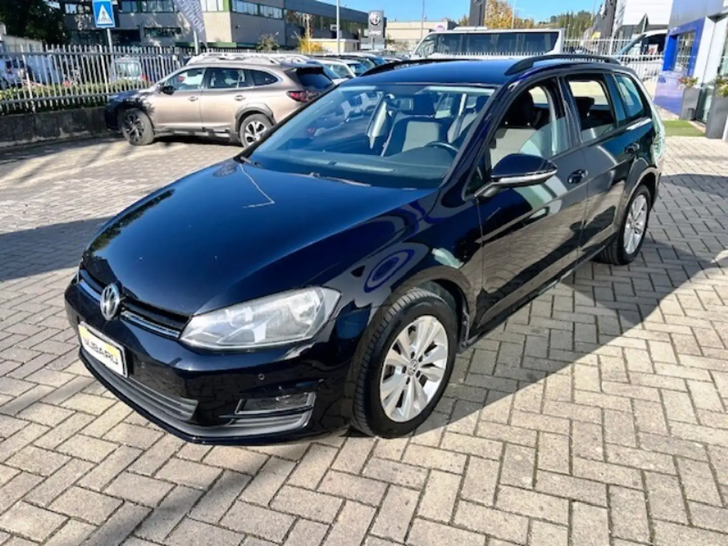 Volkswagen Golf Variant Golf Variant 1.6 TDI 105 CV Highline BlueMotion Te Nero - 1