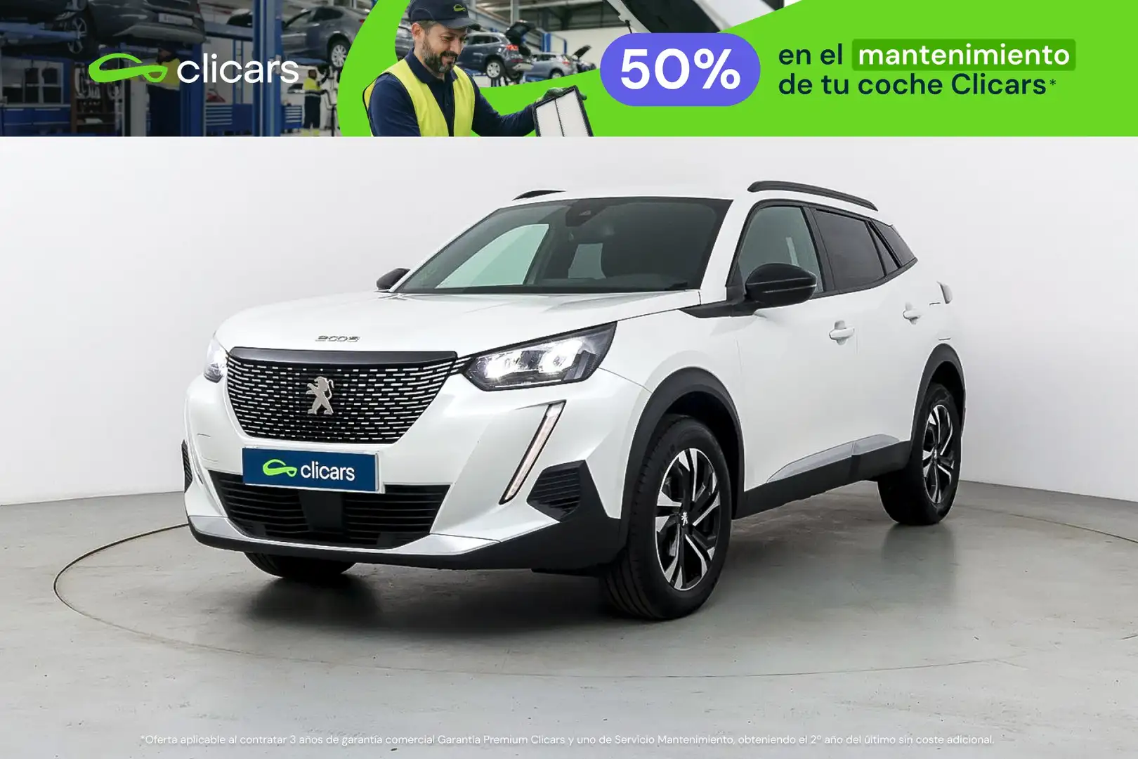 Peugeot 2008 1.2 PureTech S&S Allure Pack 100 Weiß - 1