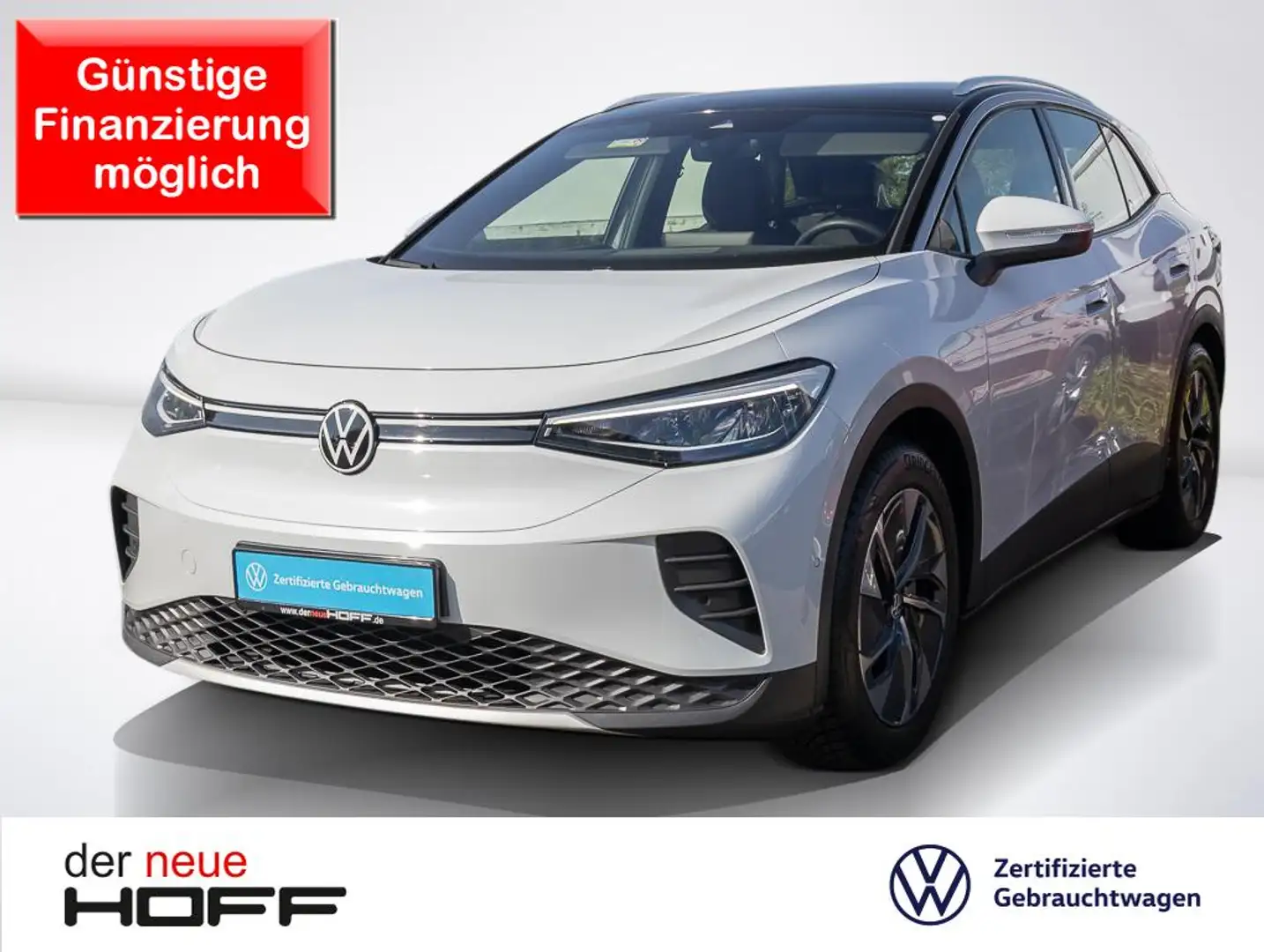 Volkswagen ID.4 Pro electric 0,99 Anschlussgar. AHK KAMERA AR Weiß - 1