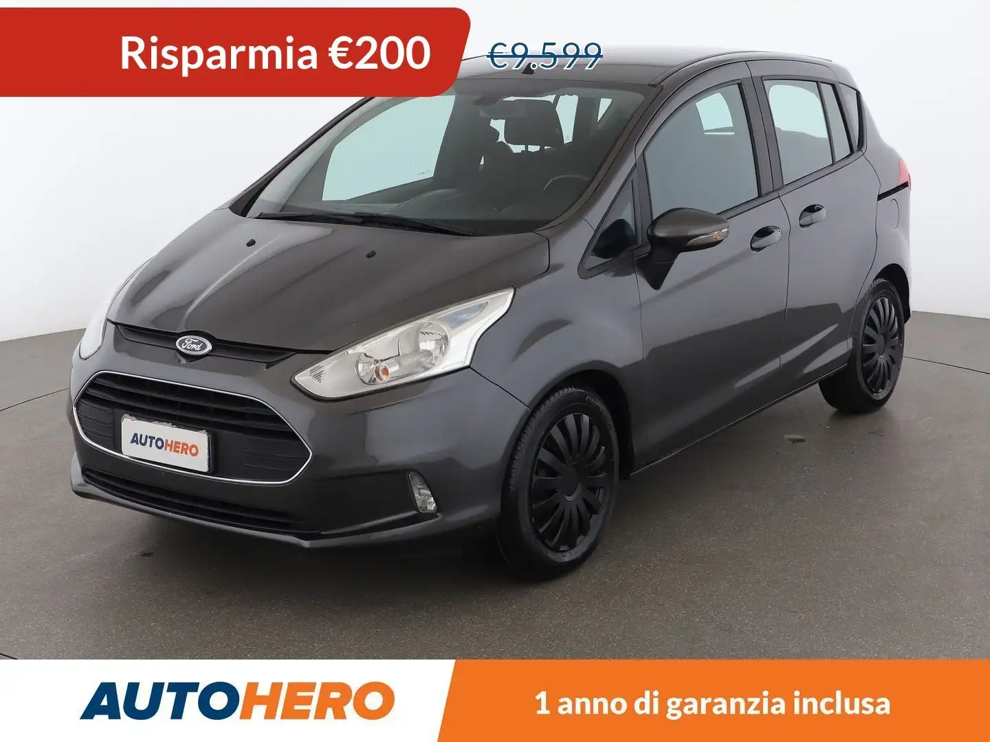Ford B-Max 1.4 Plus 90 CV Gris - 1