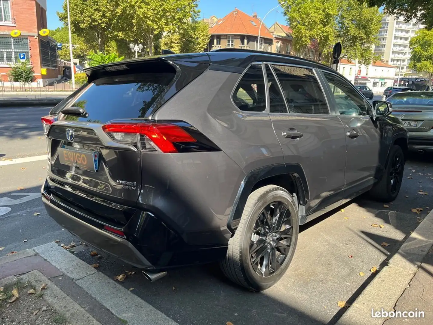Toyota RAV 4 rav-4 2.5 222h 175 awd full-hybrid 1.6kwh black edition awd-i 4x4 bva Gris - 2