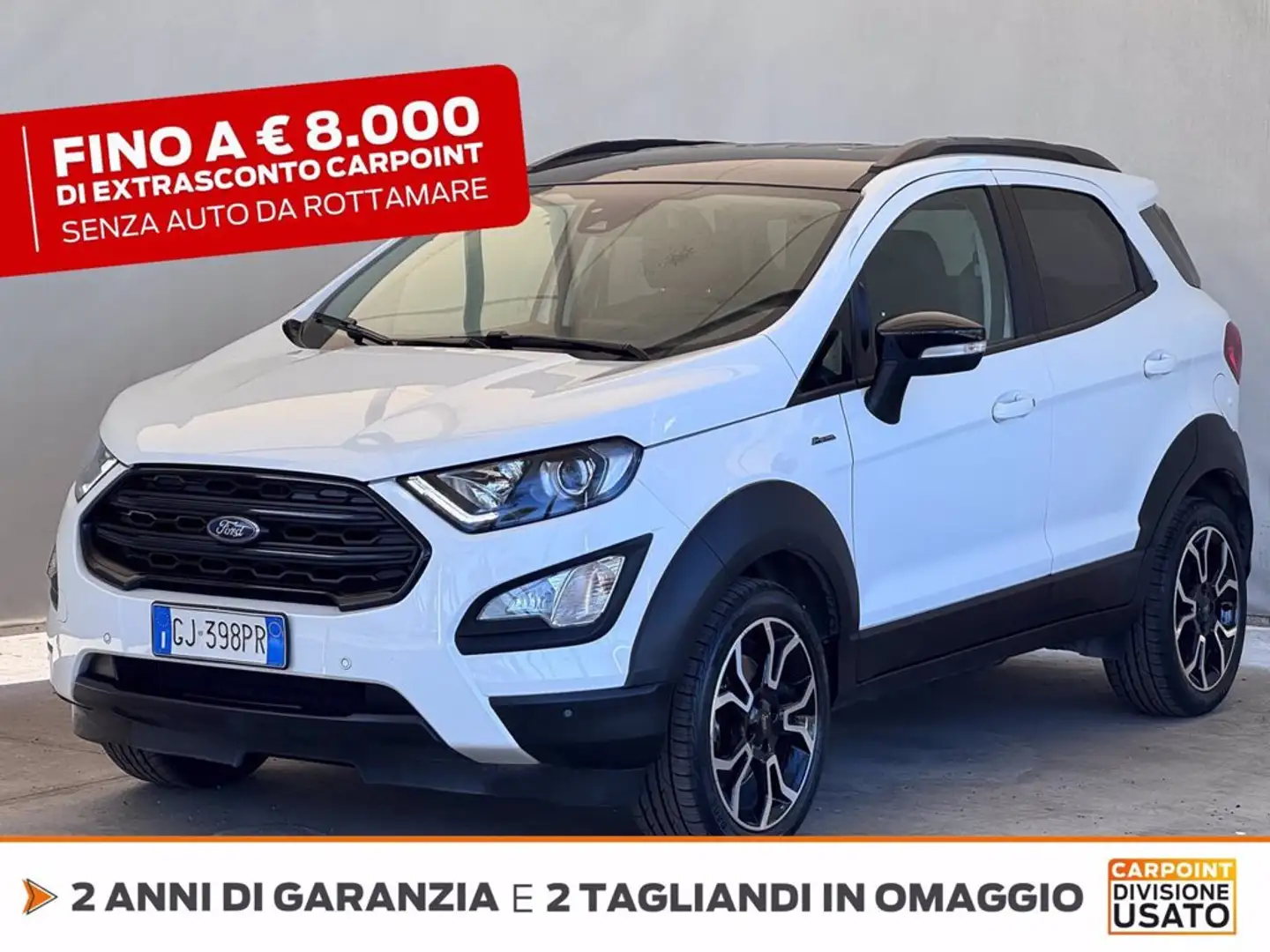 Ford EcoSport 1.0 ecoboost active s&s 125cv Blanc - 1