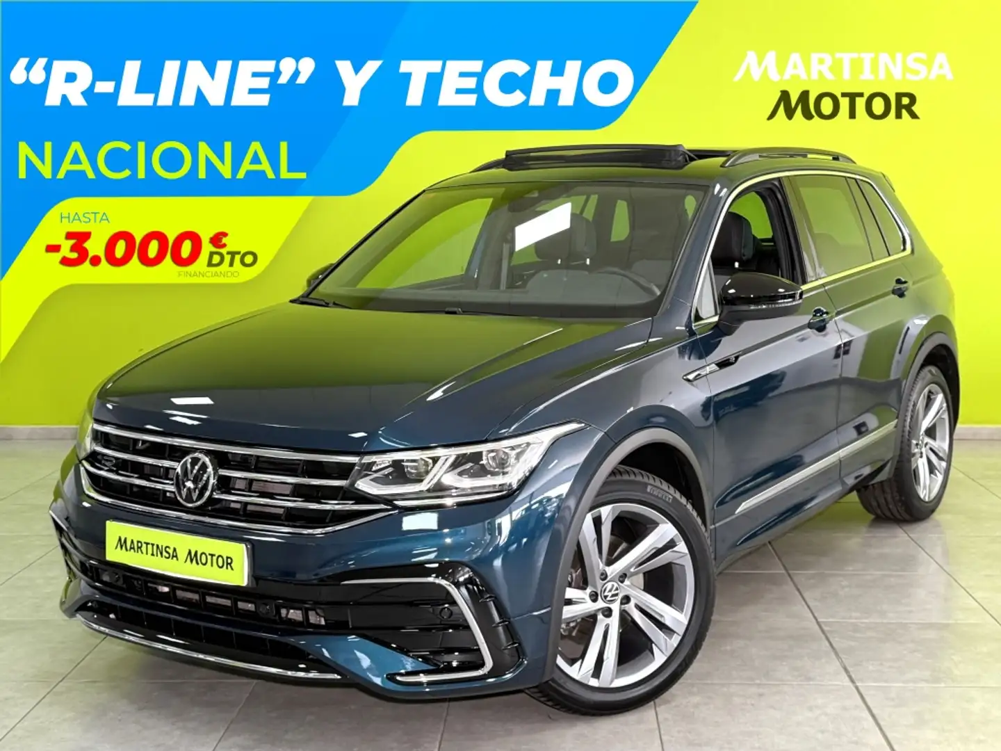 Volkswagen Tiguan 1.5 TSI R-Line DSG 110kW Azul - 1