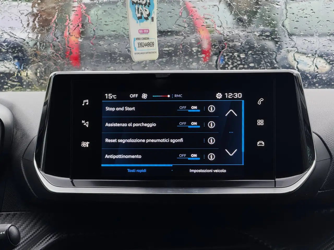 Peugeot 208 1.2 Puretech Active S 75CV LED IVA ESPOSTA DISTRIBUZIONE EFFETTUATA UNICO PROPRIETARIO, миниатюра 8