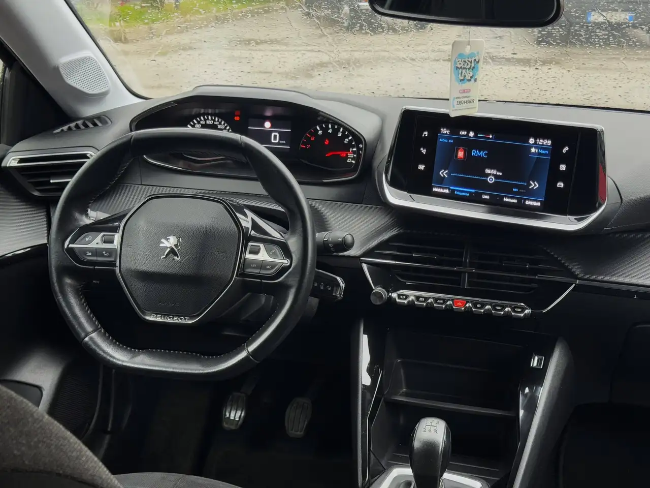 Peugeot 208 1.2 Puretech Active S 75CV LED IVA ESPOSTA DISTRIBUZIONE EFFETTUATA UNICO PROPRIETARIO, миниатюра 22