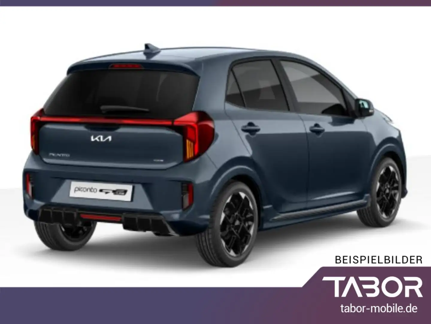 Kia Picanto 79 AMT GT-Line LED+ Keyl PrivG Nav Cam Blau - 2