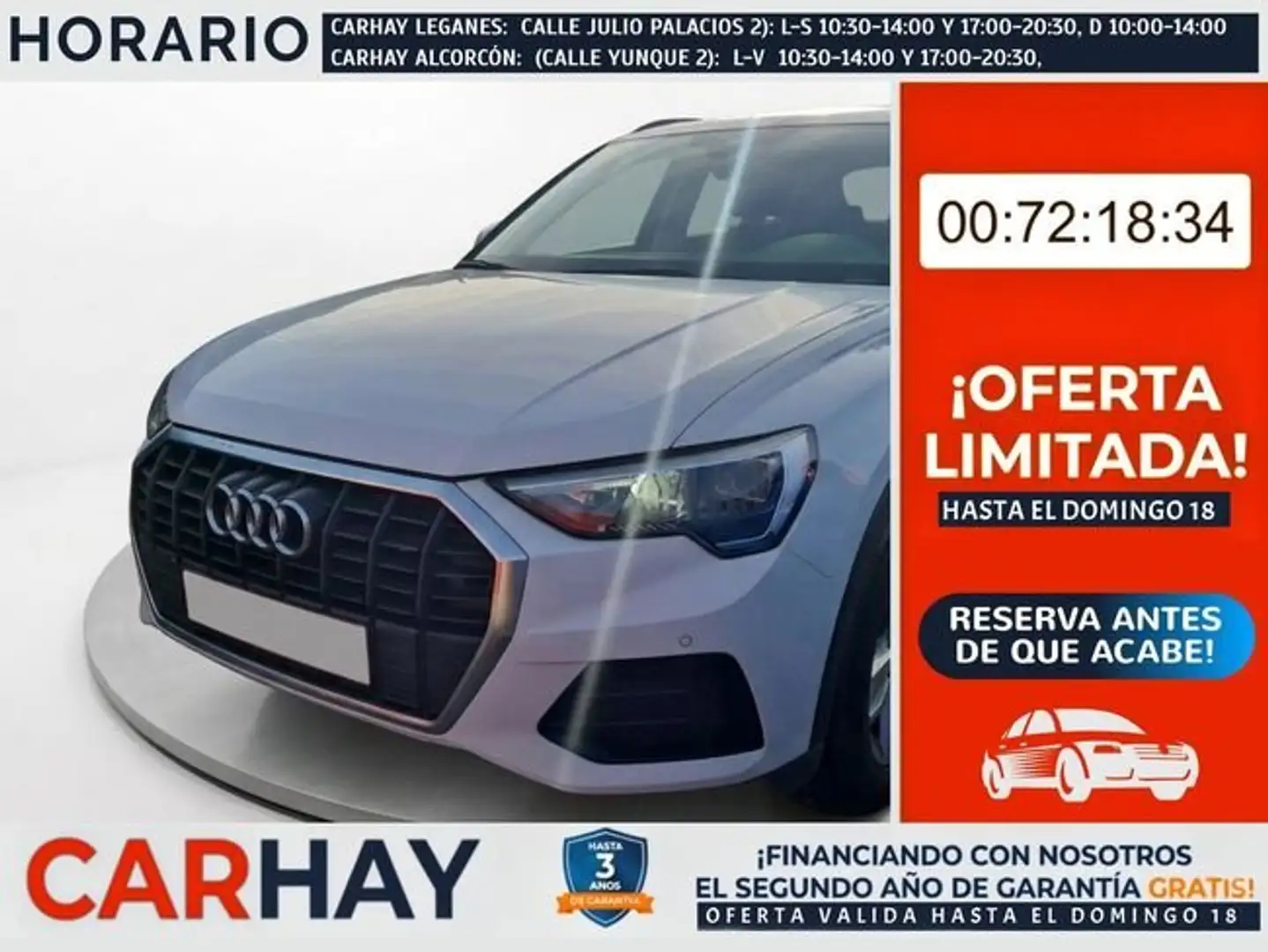 Audi Q3 2.0TDI Design edition S tronic 110kW Blanco - 1