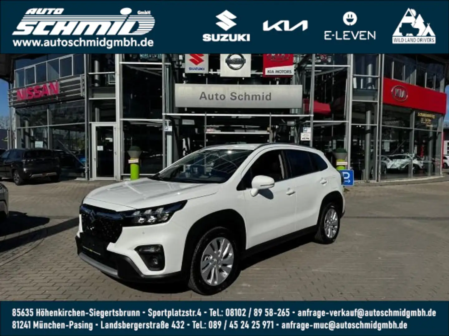 Suzuki SX4 S-Cross SX4 S-CROSS 1.5 VOLLHYBRID 1.5 AUTOMATIK COMFORT Weiß - 1
