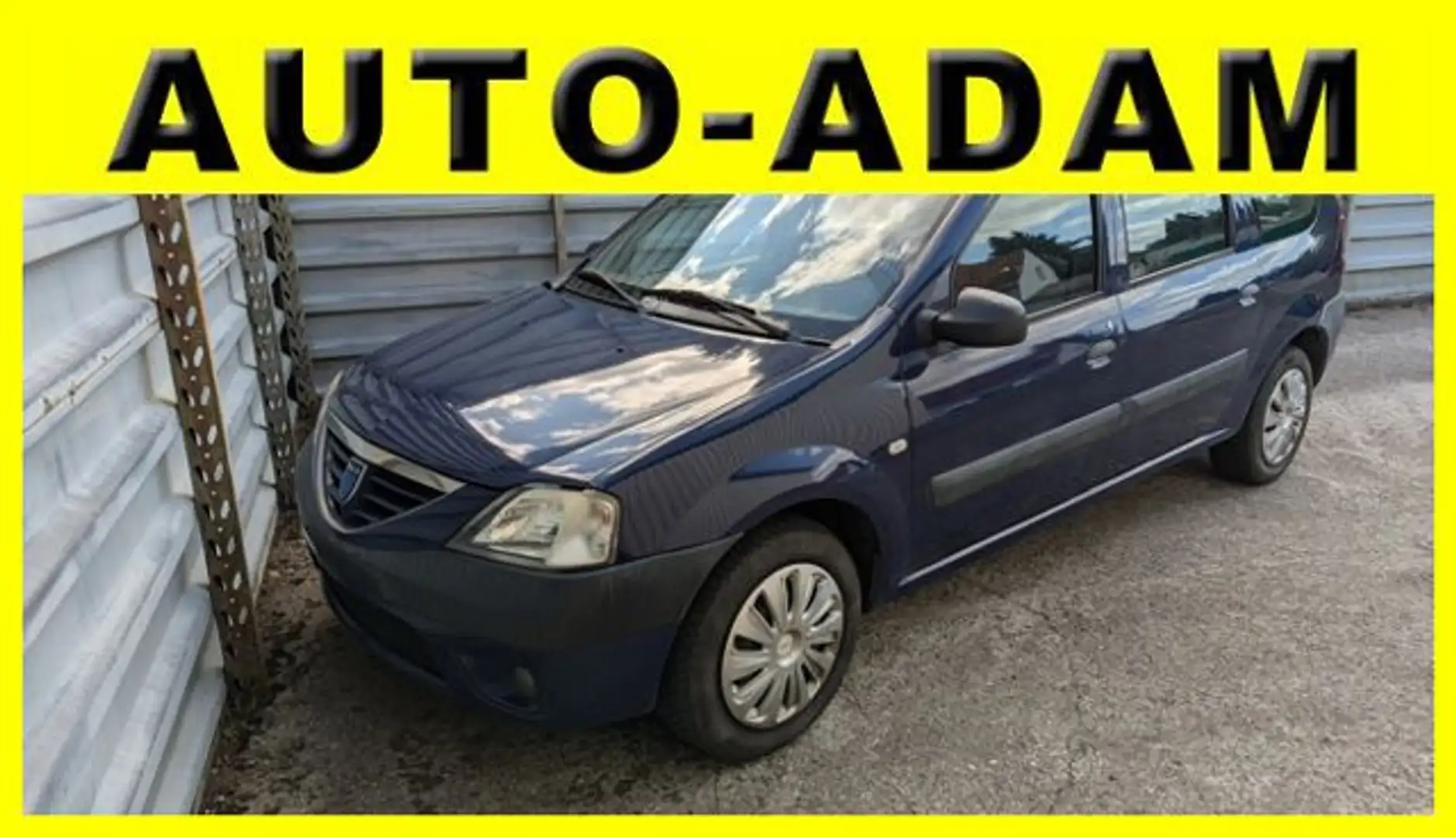 Dacia Logan MCV 1.6 Laureate*Klima*2 Hand* Bleu - 1
