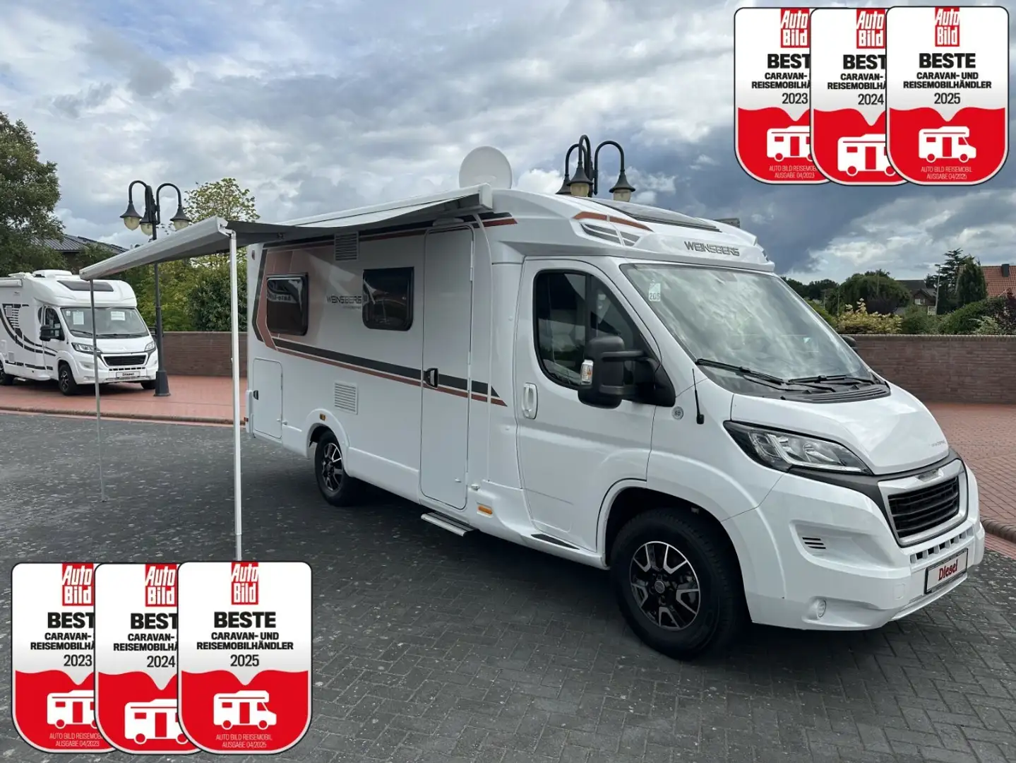 Weinsberg CaraCompact Pepper 600 MF +2x Klima+TV+Kamera+Mark Blanc - 1