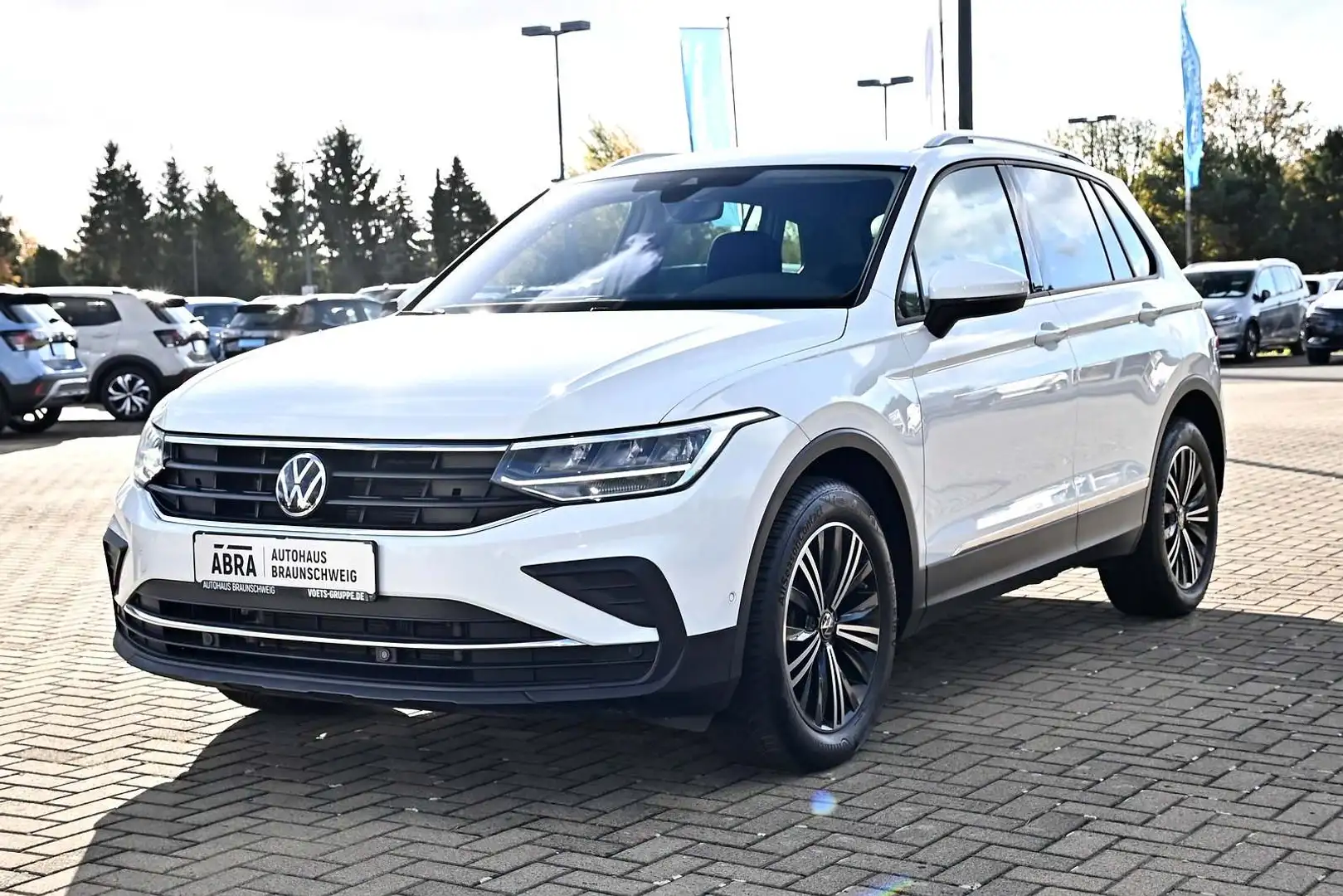 Volkswagen Tiguan 1.5 TSI Active DSG LED+CAM+LANE+ACC+PDC Blanc - 1