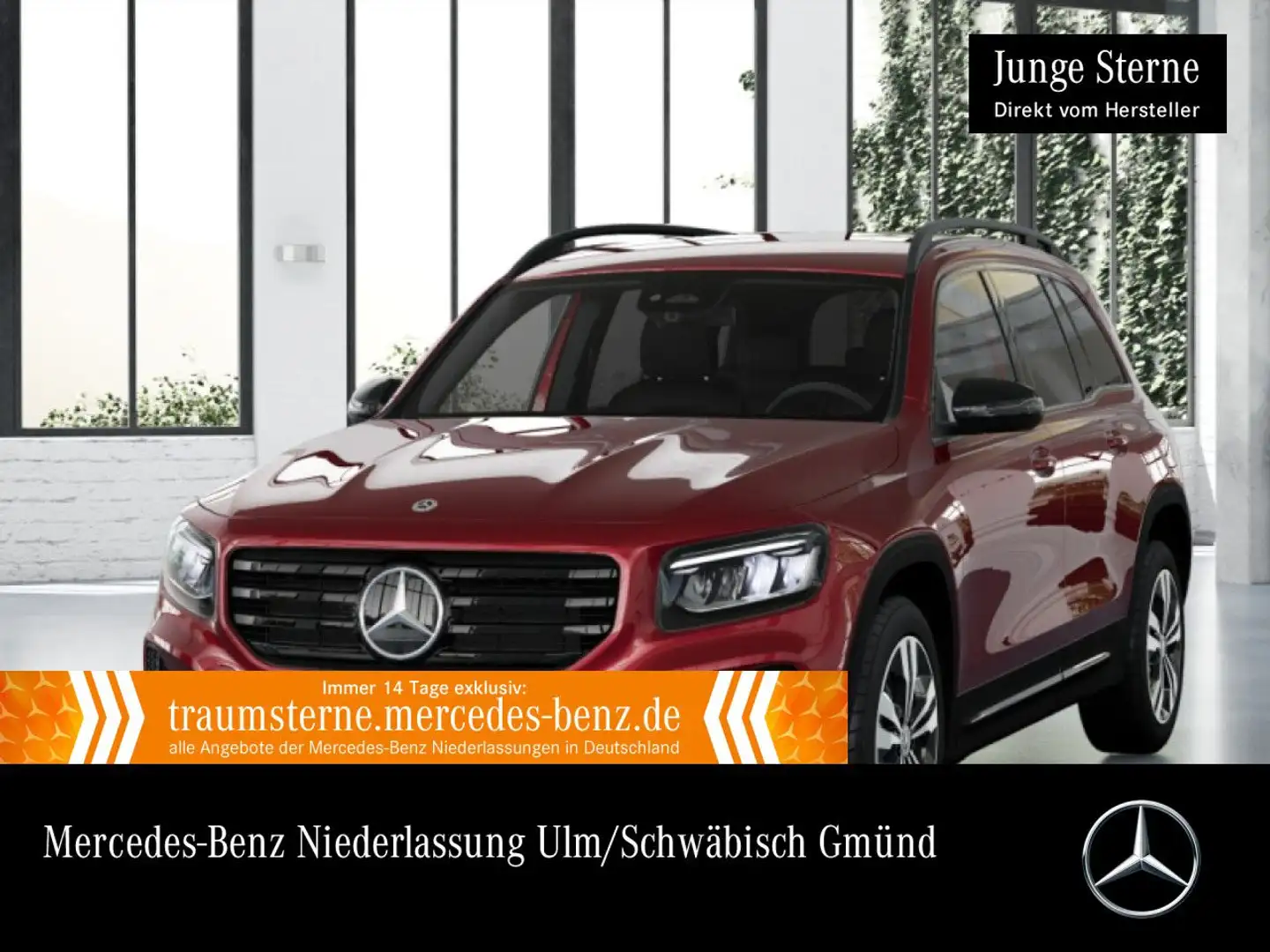 Mercedes-Benz GLB 200 d PROGRESSIVE+NIGHT+LED+KAMERA+8G Rot - 1