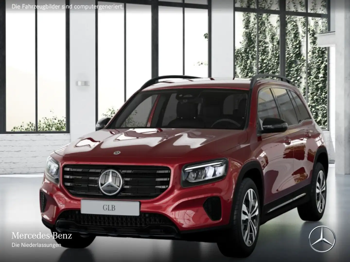 Mercedes-Benz GLB 200 d PROGRESSIVE+NIGHT+LED+KAMERA+8G Rot - 2