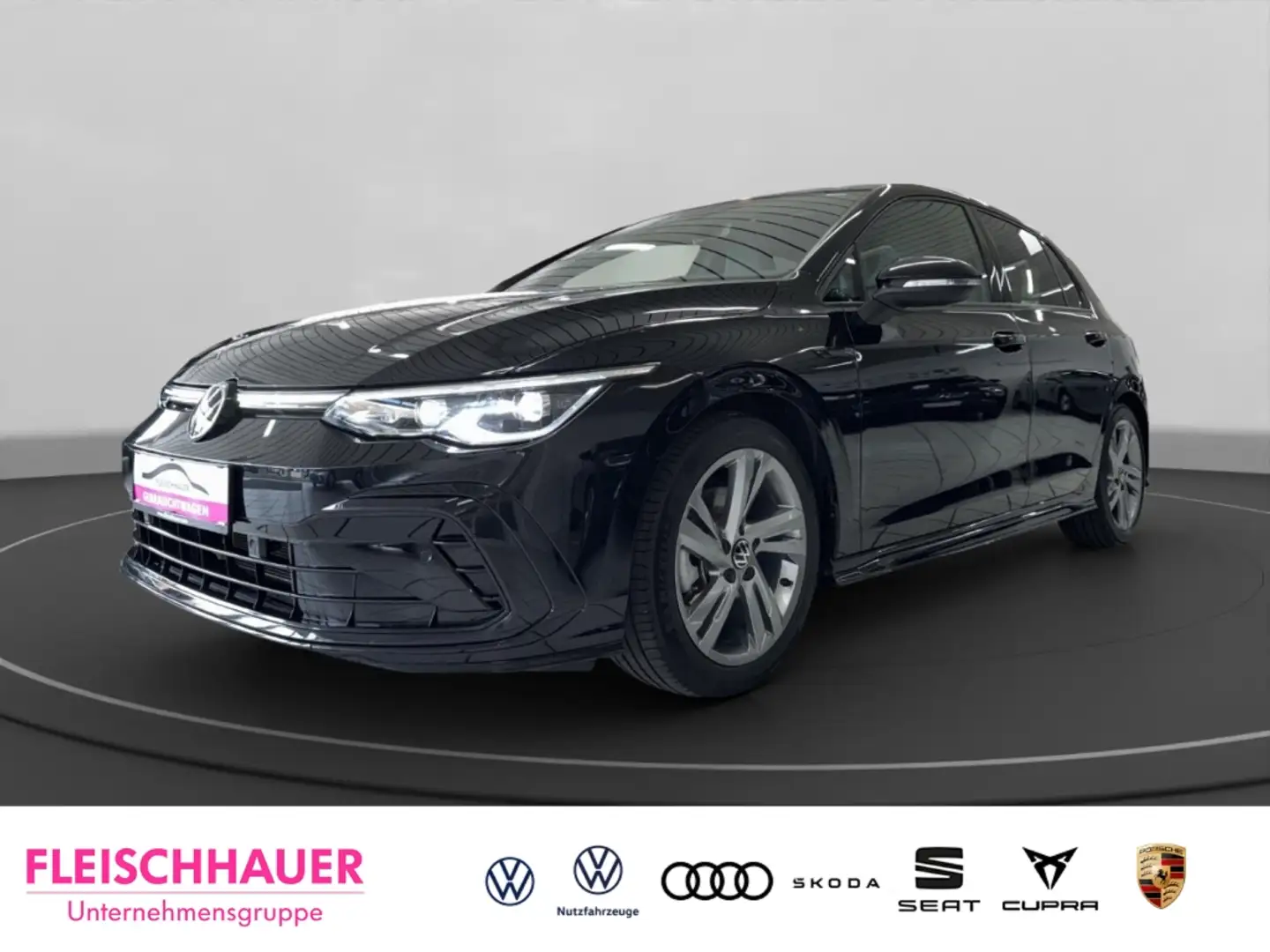 Volkswagen Golf VIII R-Line eTSI 1.5 MATRIX+ACC+PANO+NAVI+RFK+SHZ+ Noir - 1