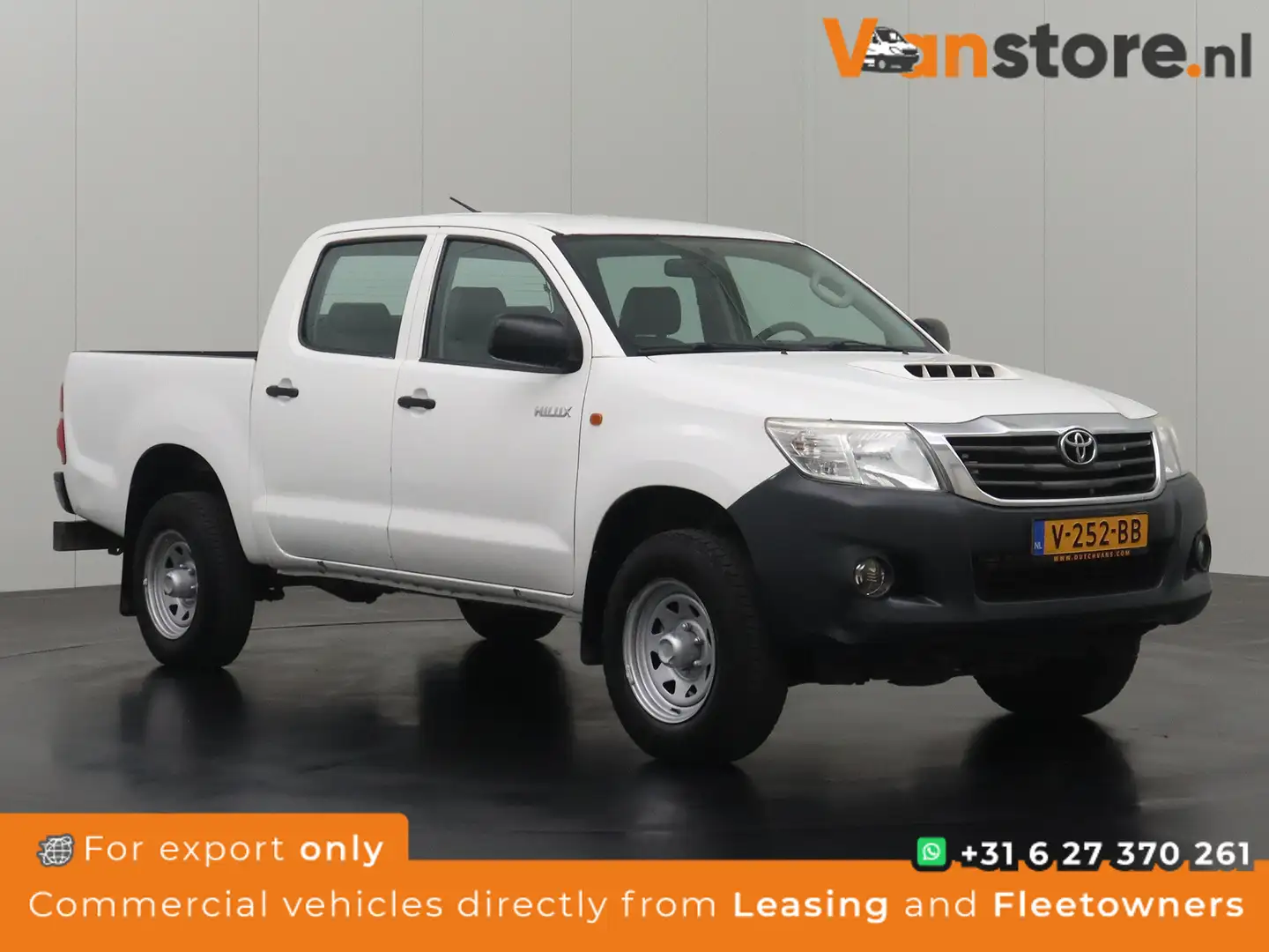 Toyota Hilux 2.5D-4D 4x4 | 144PK Dubbele Cabine | 5-Persoons | Bianco - 1