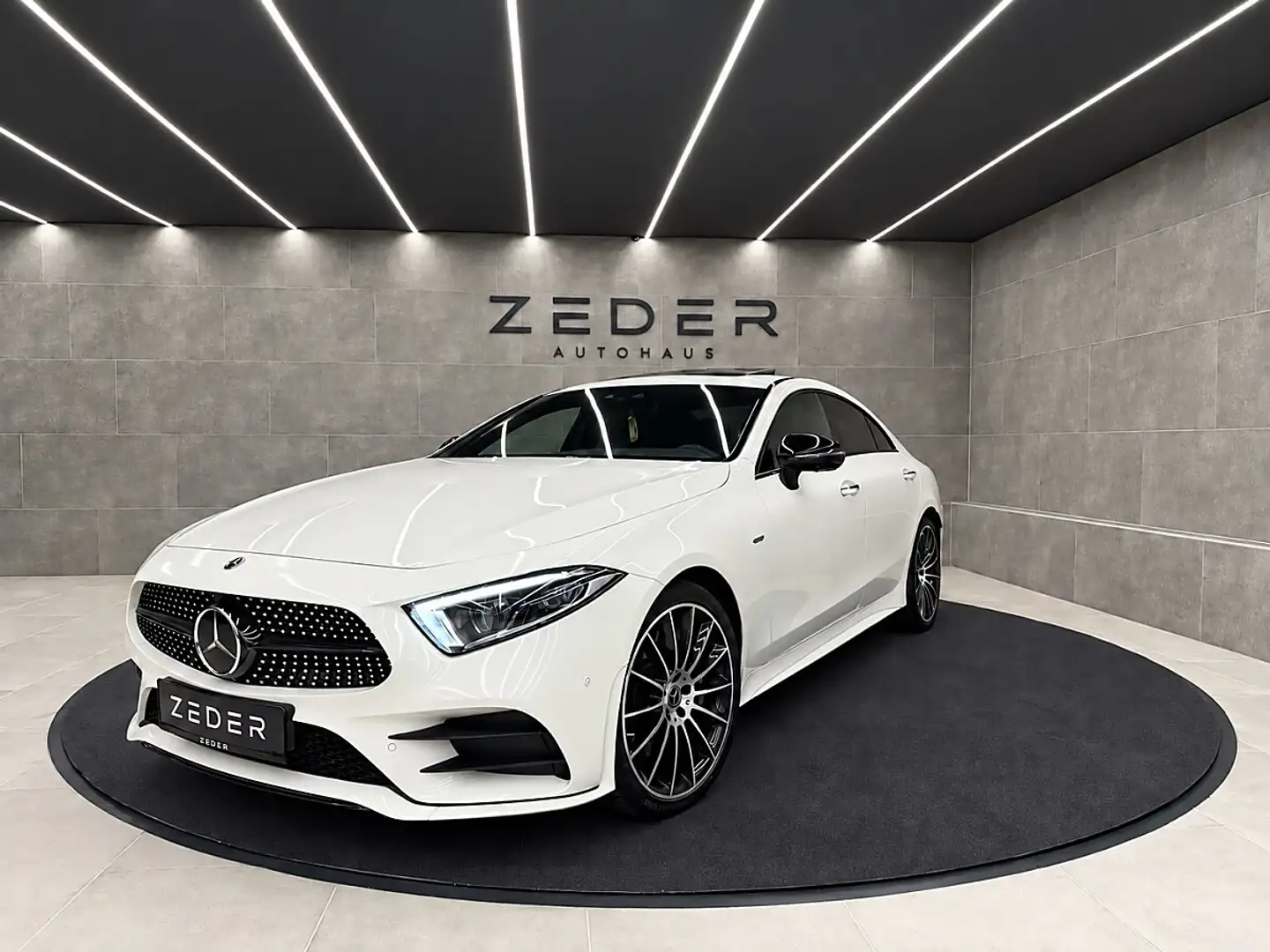 Mercedes-Benz CLS 450 4MATIC AMG LINE|HUD|360°KAM|BURM|53 LOOK Weiß - 1