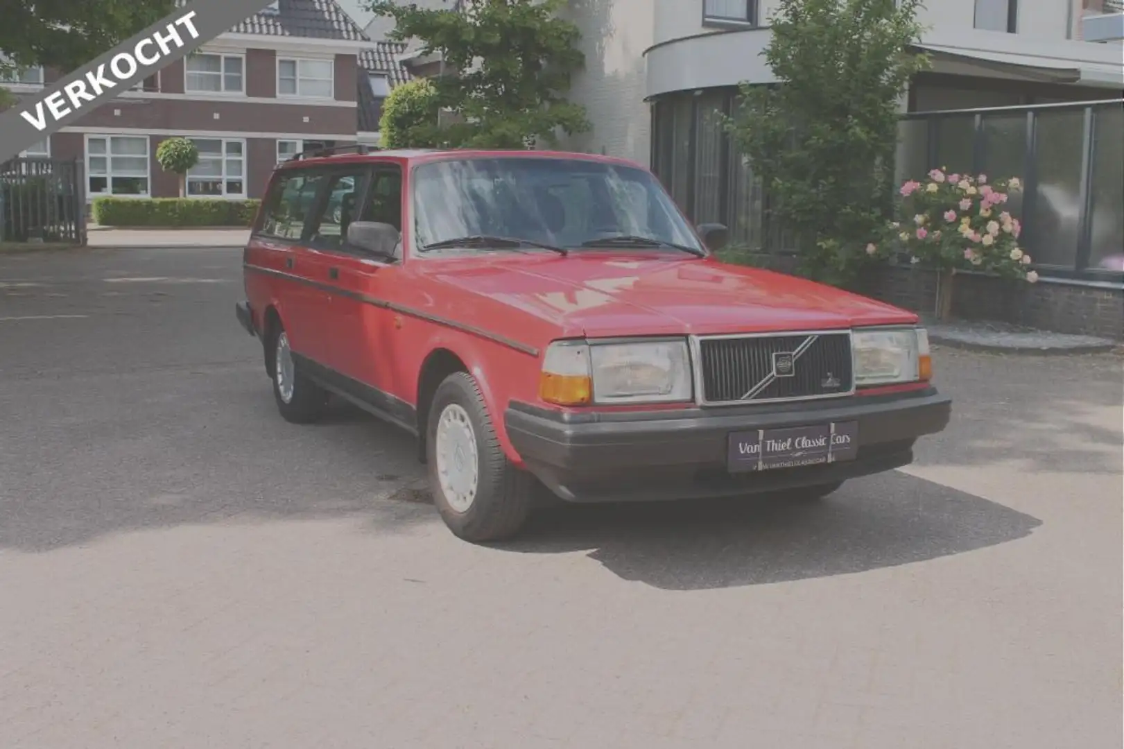 Volvo 240 2.3i Polar VERKOCHT Rood - 1