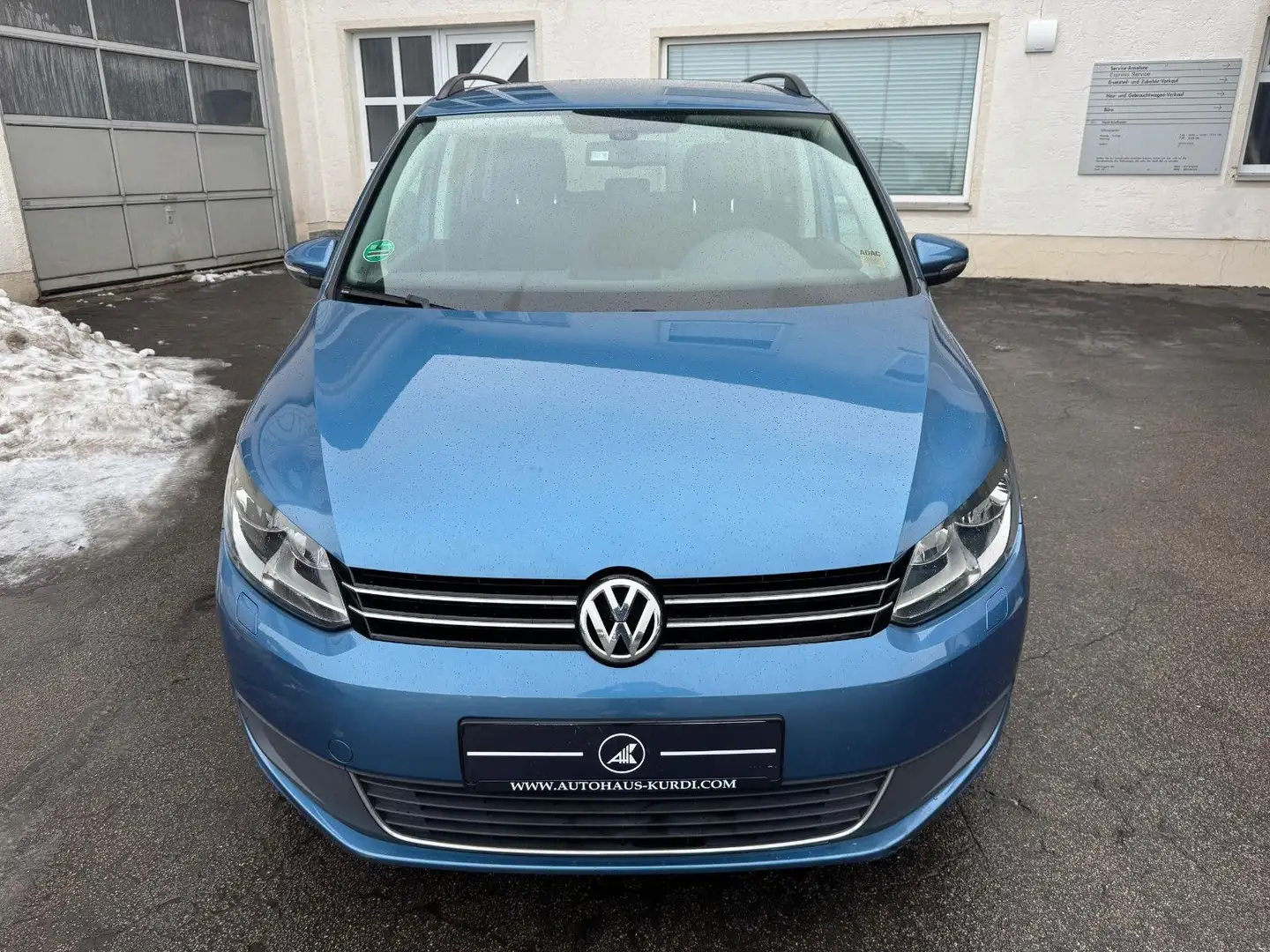 Volkswagen Touran TDI Comfortl. BMT 7SITZ SHZ TEMPO AHK PDC Bleu - 2