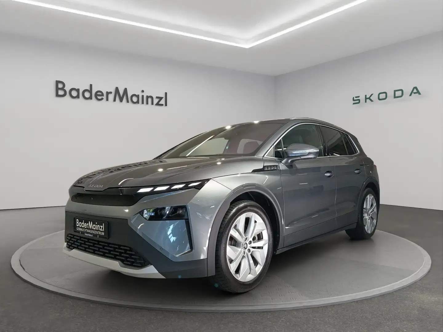 Skoda Elroq 85 Navi LED SHZ HUD RFK ACC Grau - 1