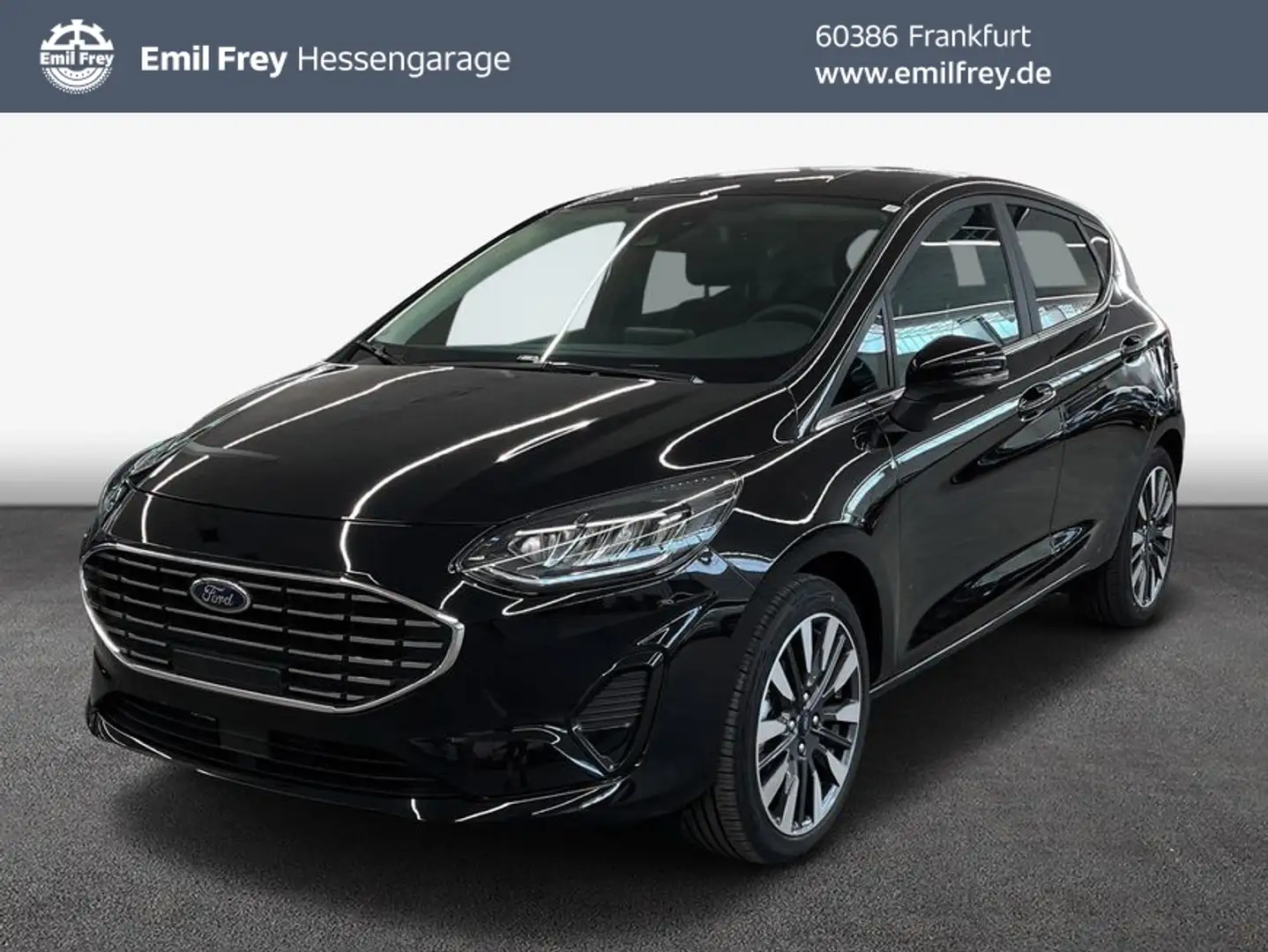 Ford Fiesta 1.0 EcoBoost S&S TITANIUM X Schwarz - 1