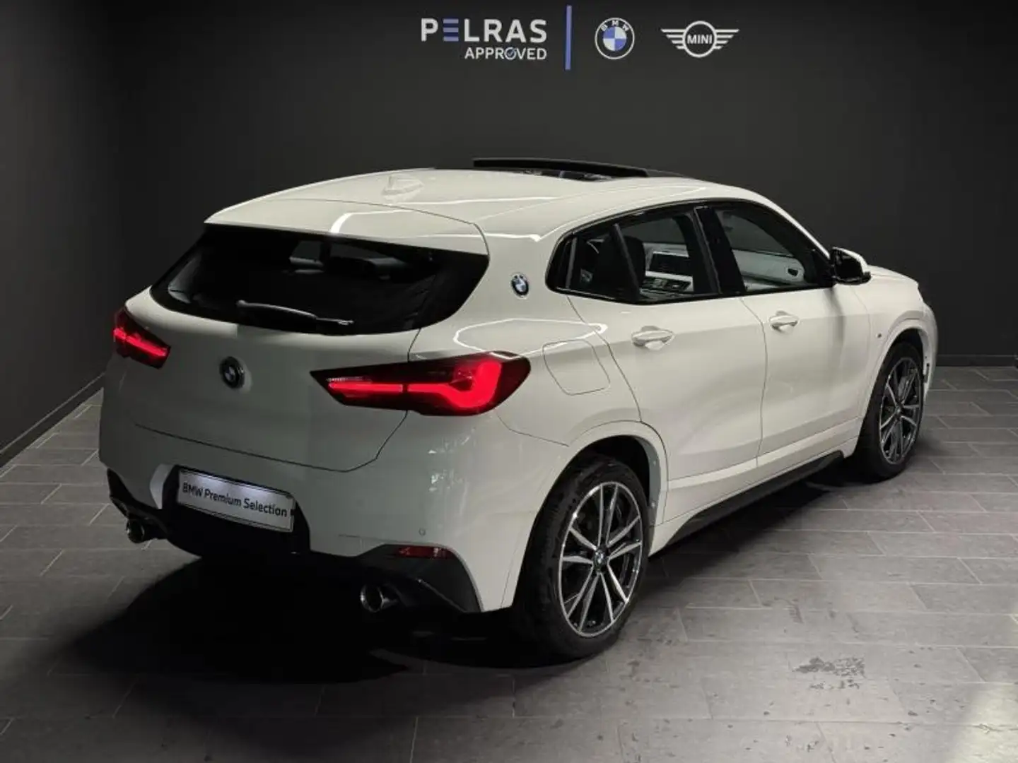 BMW X2 sDrive18dA 150ch M Sport Euro6d-T Blanc - 2