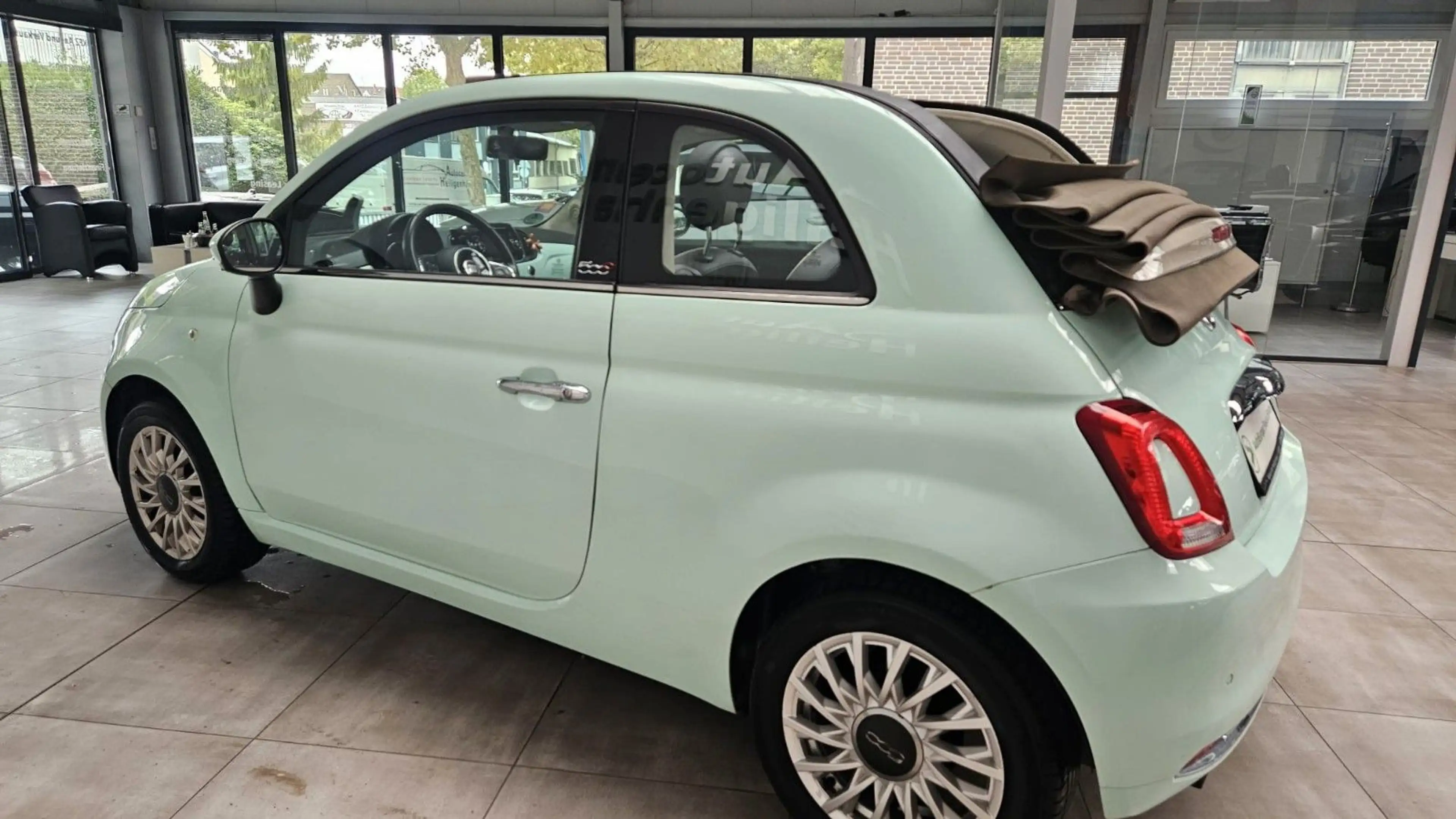 Fiat 500C Cabrio Lounge Klima Scheckheft PDC Alufelge — photo 13
