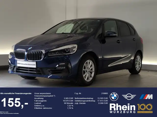 Bmw 218 218i Active Tourer Navi/LED/PDCvo+hi/SHZ/MFL