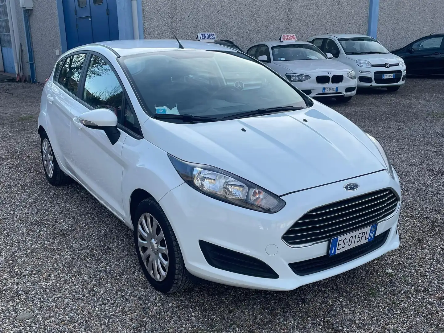 Ford Fiesta Fiesta VI 2013 5p 1.0 Titanium 80cv Bianco - 1