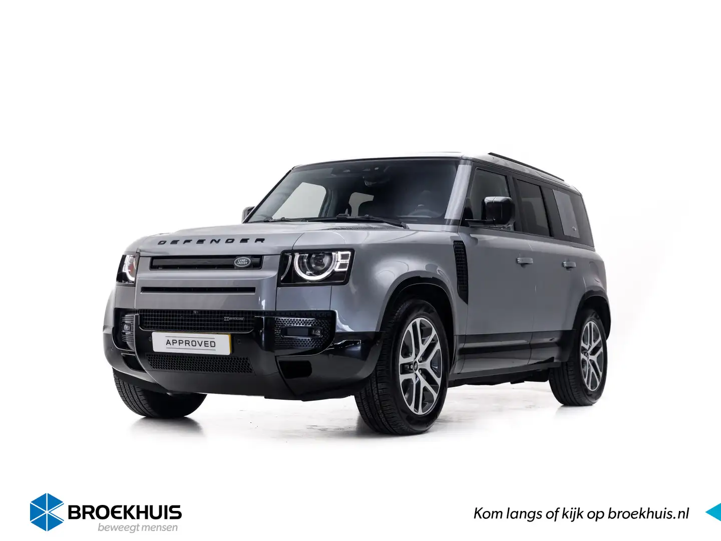 Land Rover Defender P400e 110 X-Dynamic SE | Stoffen vouwdak | Koel/ve Grijs - 1