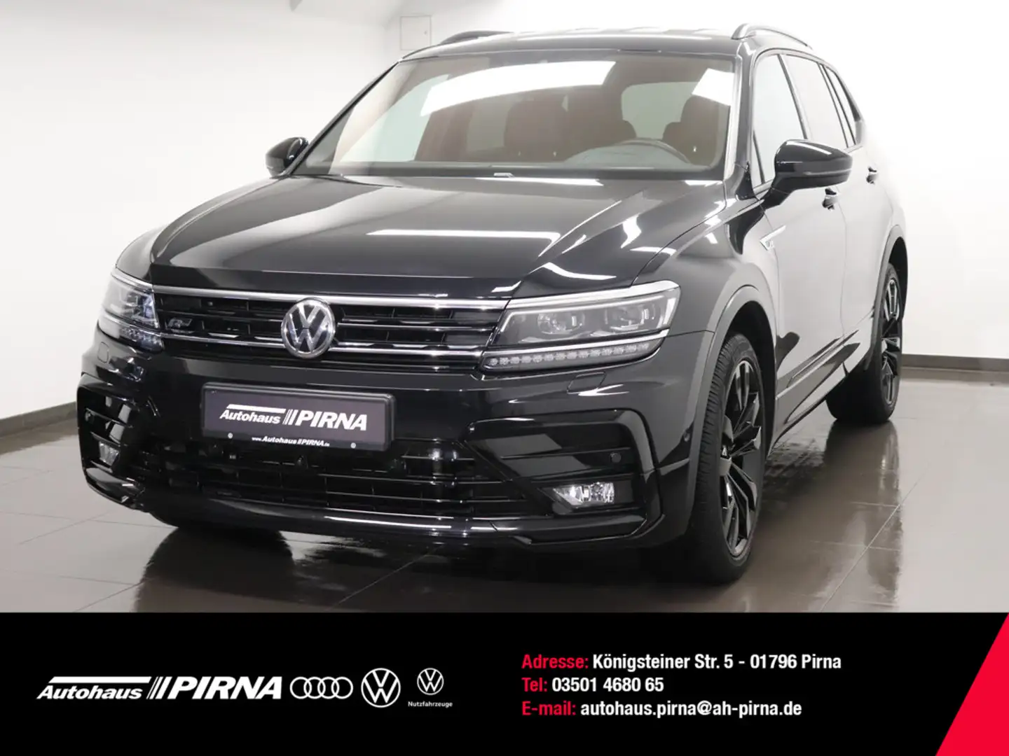 Volkswagen Tiguan Allspace 2.0 TDI Highline 4Motion LED NAVI AHK Schwarz - 1