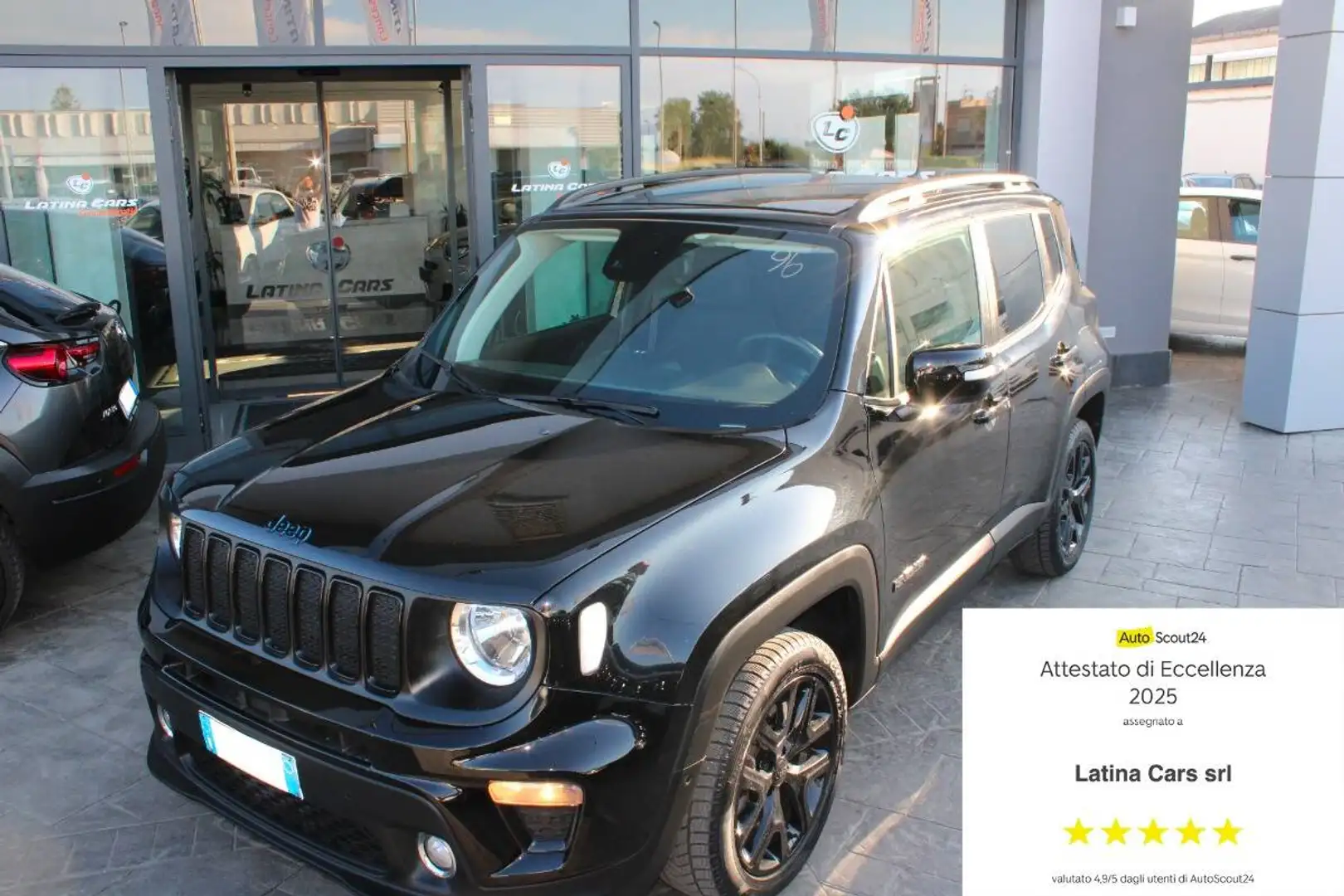 Jeep Renegade 1.3 t4 phev Limited 4xe at6 Con TETTO APRIBILE Nero - 1