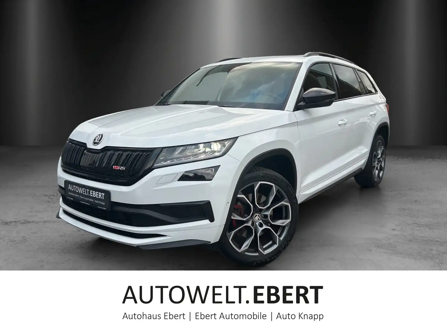 Skoda Kodiaq 2.0 TDI RS 4x4/PANO/AHK/360°CAM/7-Si/ACC/ Blanc - 1