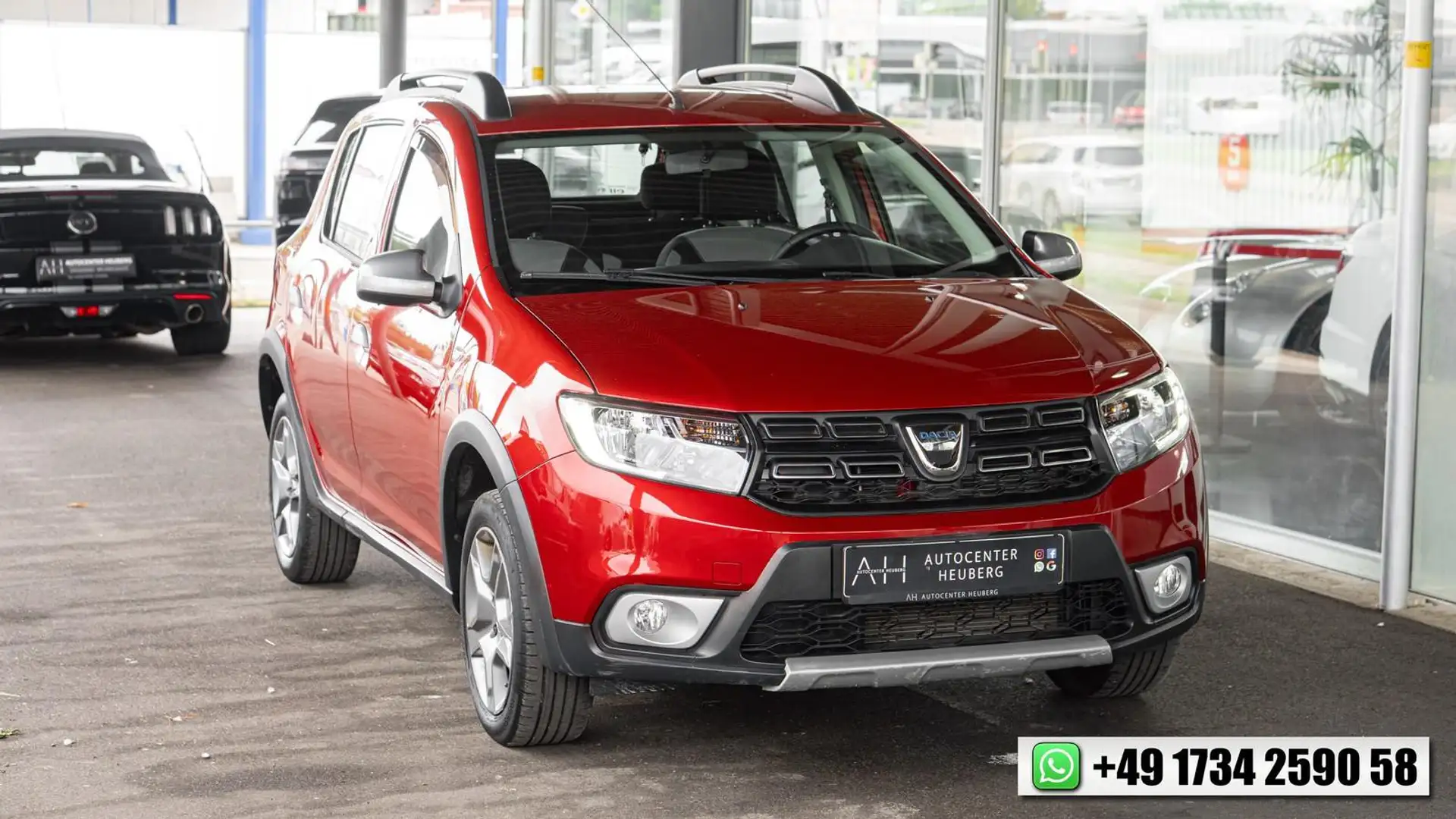 Dacia Sandero II Stepway KLIMA TÜV 05.2027 Rojo - 1