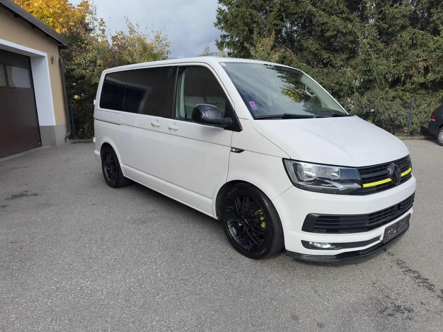 Volkswagen T6 Transporter Kastenwagen KR 2,0 TDI Weiß - 2