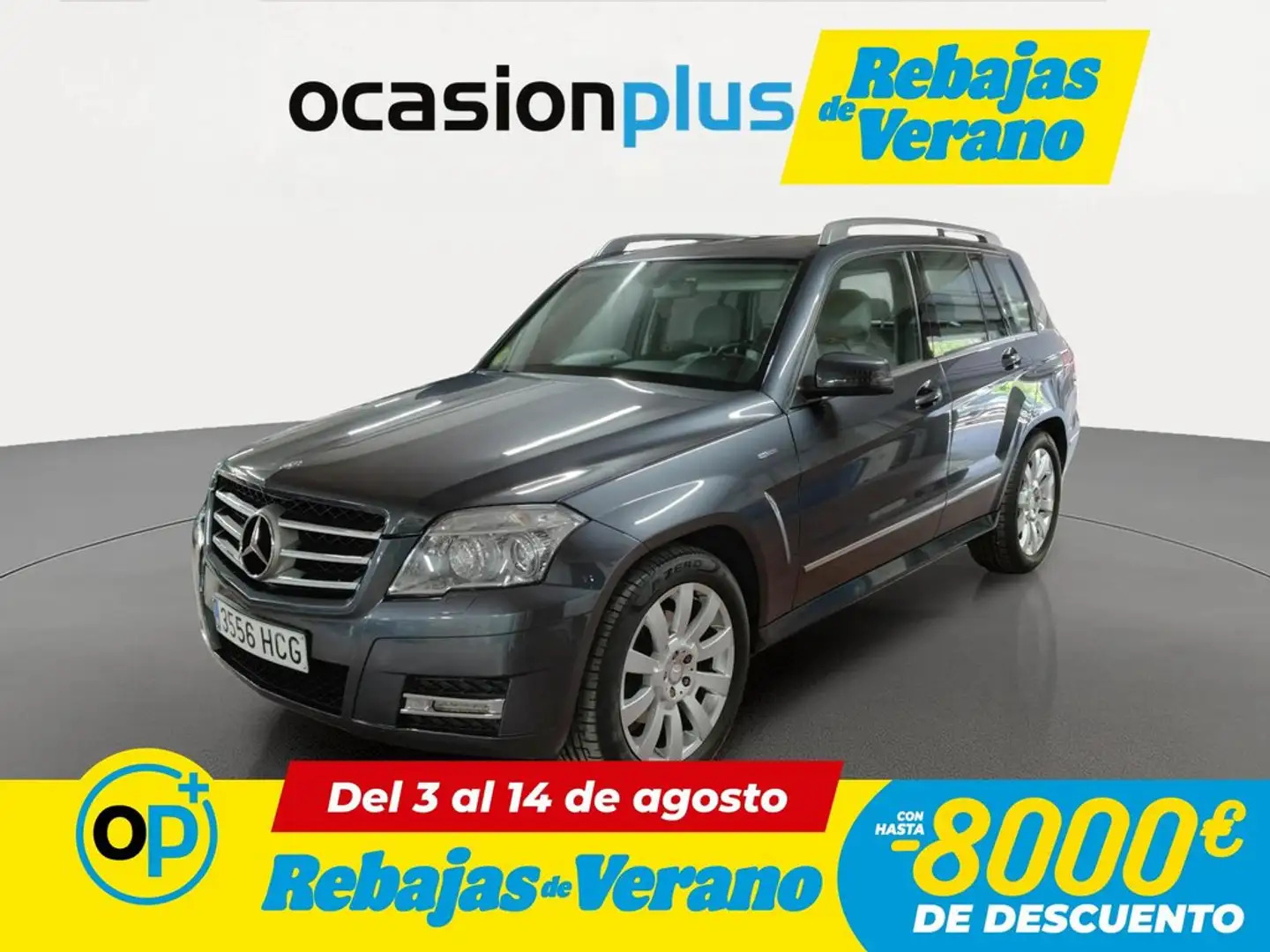 Mercedes-Benz GLK 220 220CDI BE 4M (9.75) Aut. Gris - 1