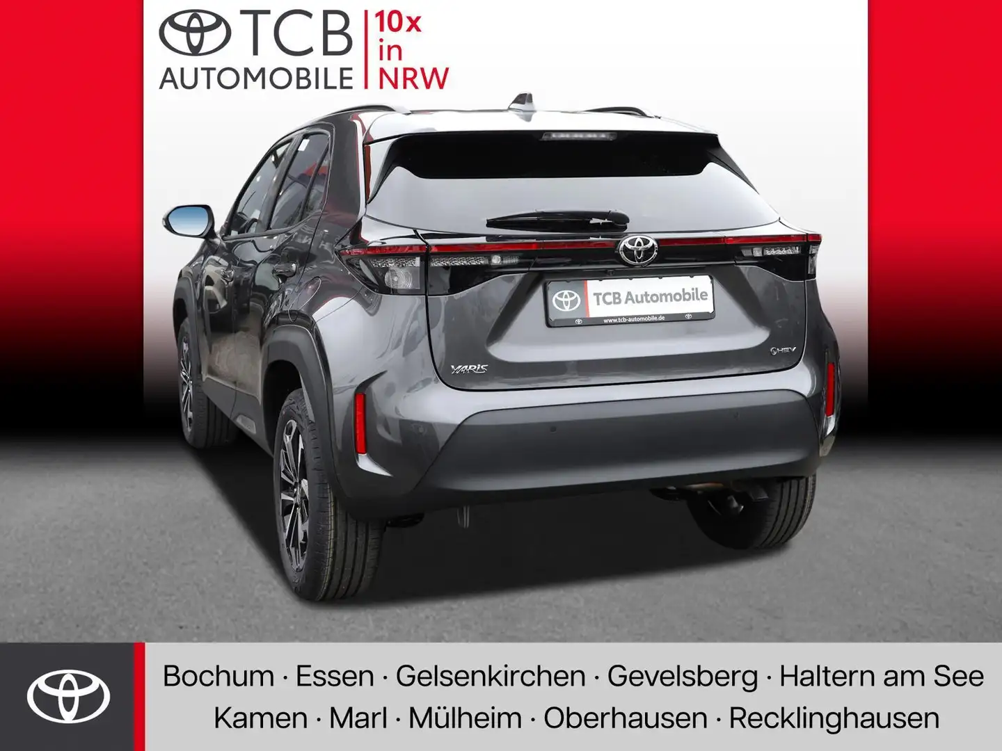 Toyota Yaris Cross 1.5 VVT-iE Hybrid Teamplayer NAVI BT Gris - 2