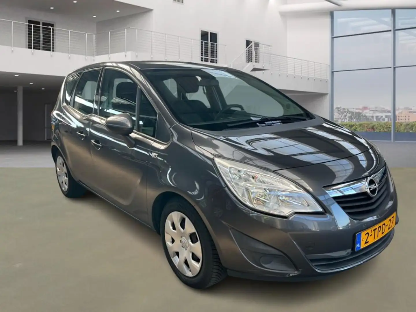 Opel Meriva 1.4 Turbo Cosmo|psensor|airco|cruise|2sleutels| Grijs - 2