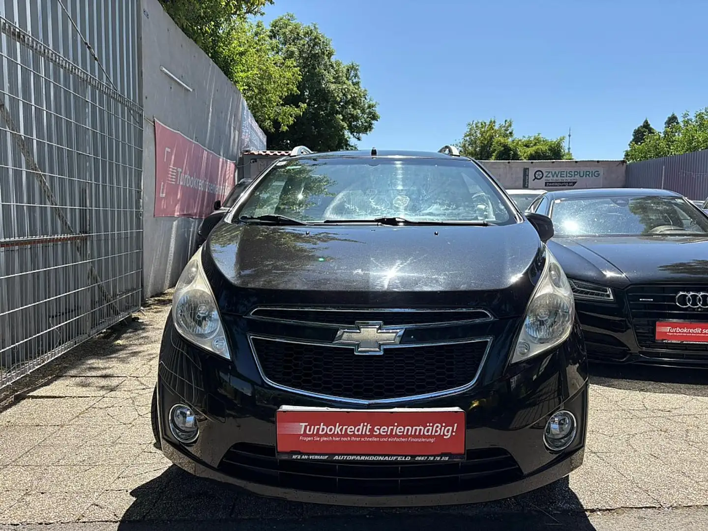 Chevrolet Spark LT 1,2 NEUES PICKERL Schwarz - 2