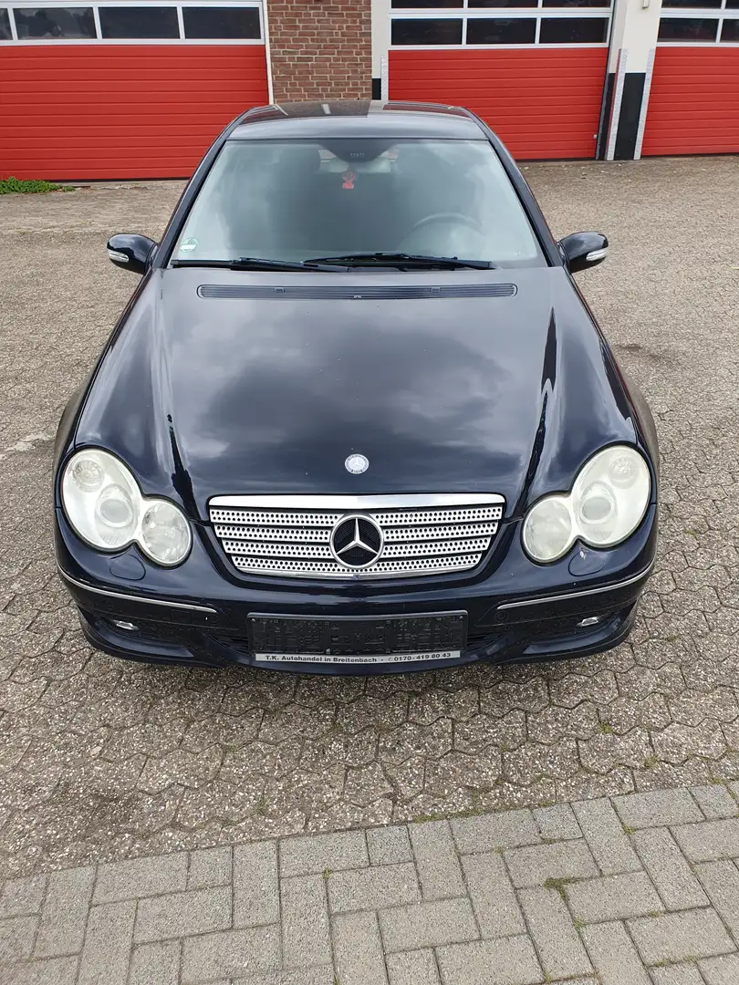 Mercedes-Benz C 200 Kompressor Sportcoupe Automatik Sport Edition Zwart - 1