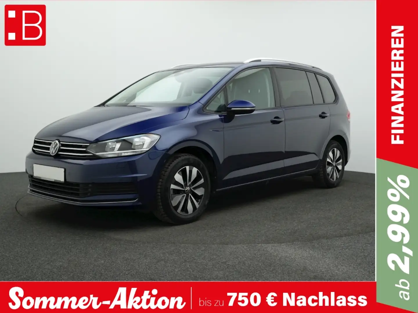 Volkswagen Touran 2.0 TDI Move KINDERSITZ KAMERA NAVI Blau - 1