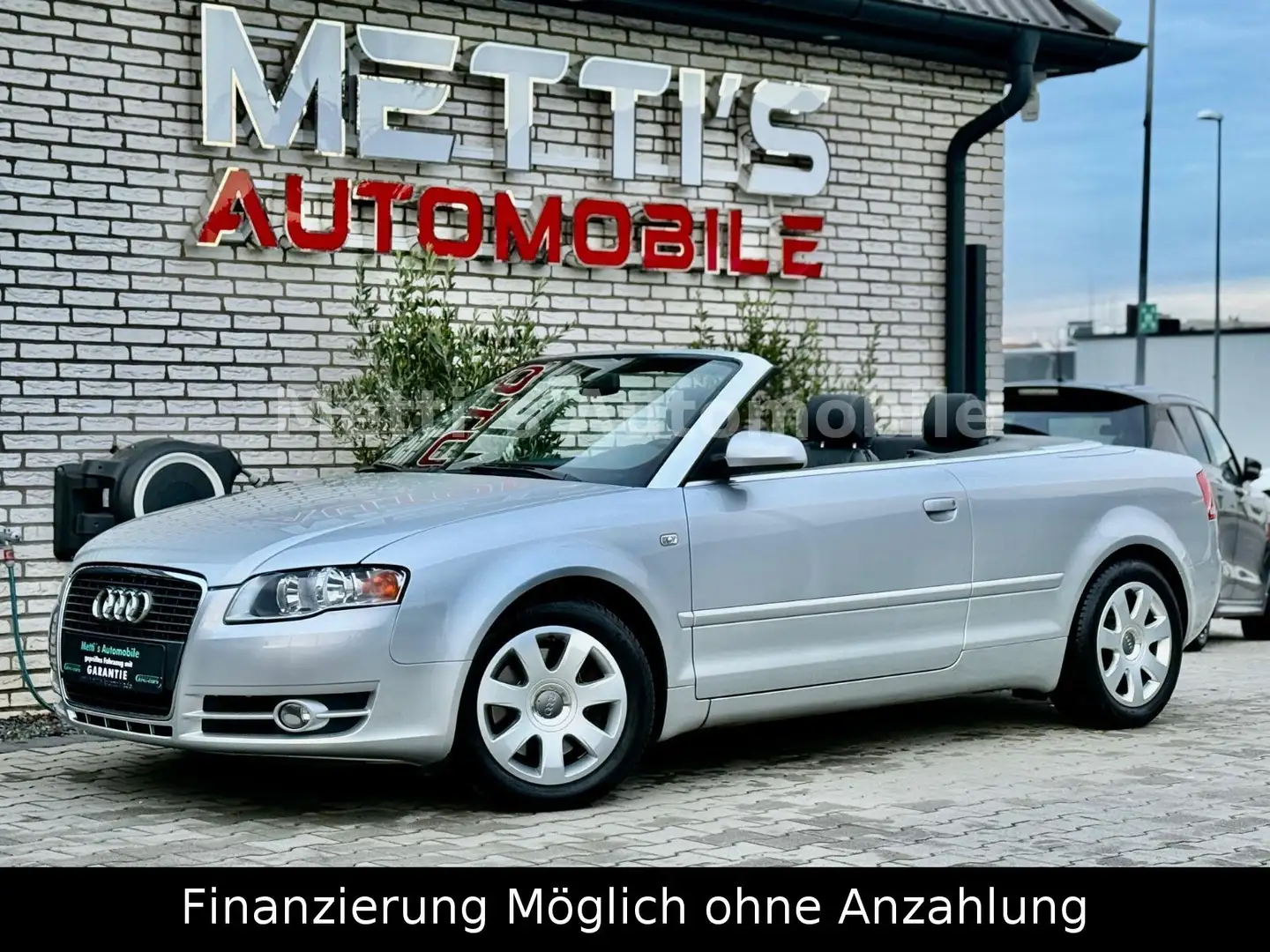 Audi A4 Cabriolet 1.8 T/Leder/SHZ/PDC/TÜV-27 Argent - 2