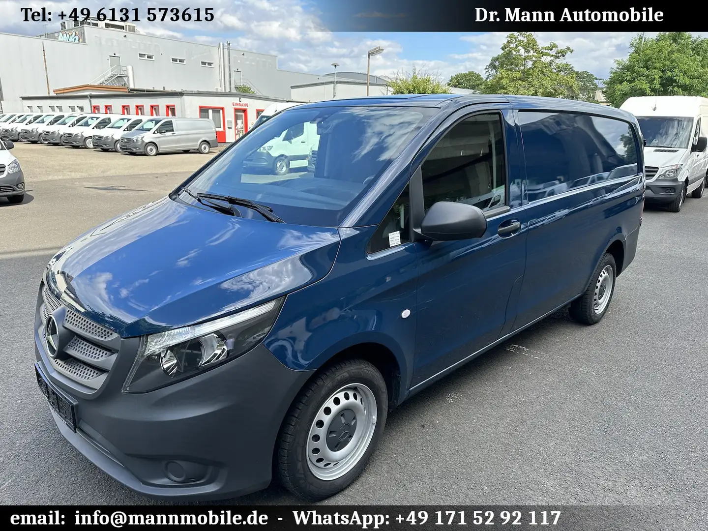 Mercedes-Benz Vito 111 CDI lang Bleu - 1